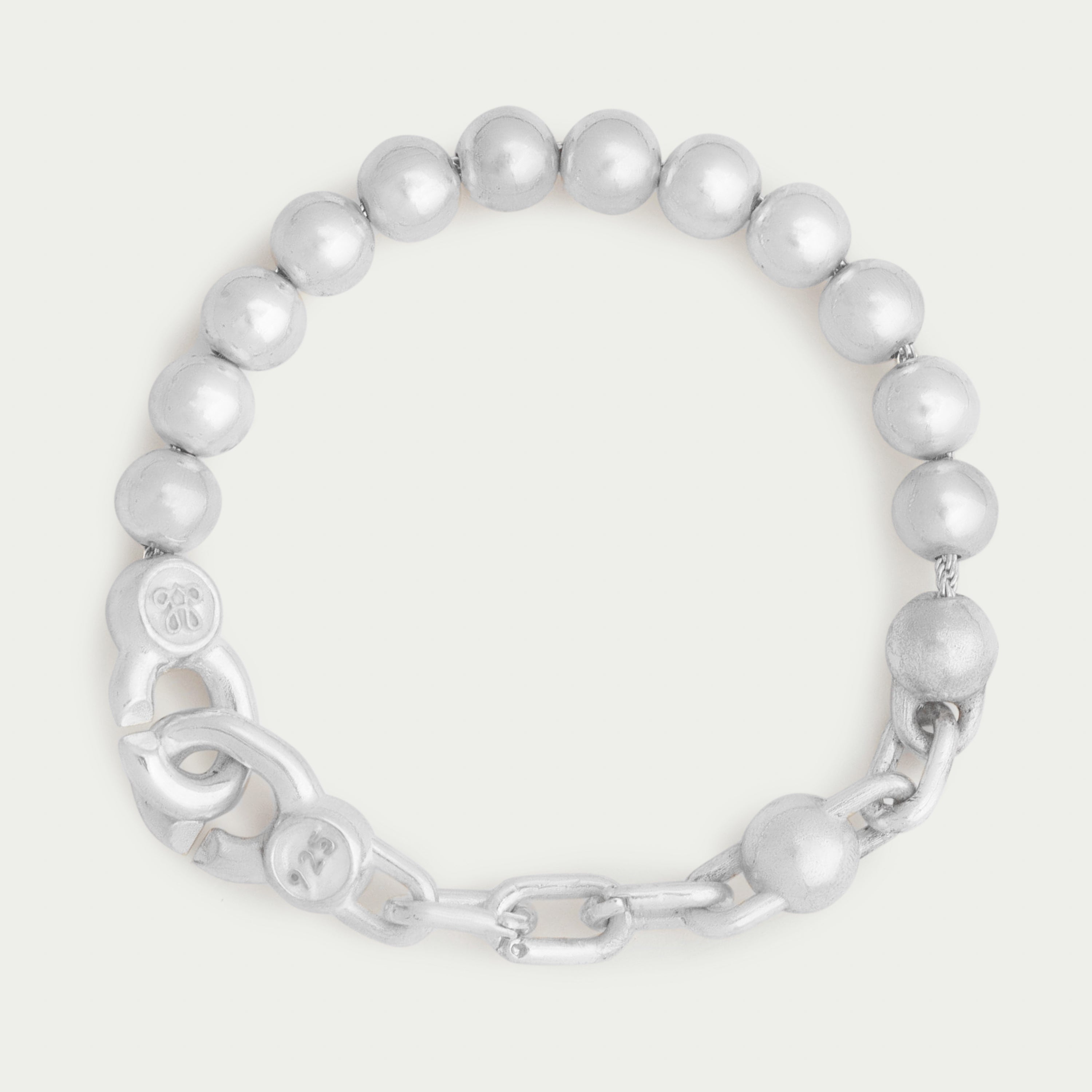 経典ブランド OH.glass bracelet silver925 ブレスレット - www