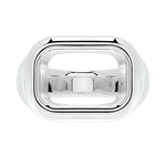 Cushion - Ring - 925 Sterling Silver