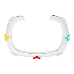 Flower Power - Cuff - Multi-Colored Enamel - 925 Sterling Silver - Gab Mc Neil