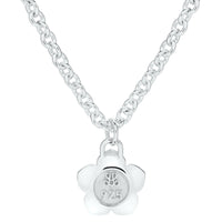 Flower Power - Necklace - Yellow Enamel - 925 Sterling Silver - Gab Mc Neil