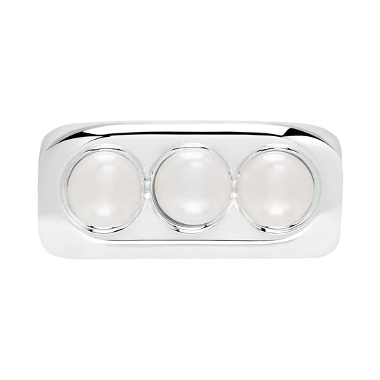 Mermaid Tears - White Pearls - Ring - 925 Sterling Silver - Gab Mc Neil