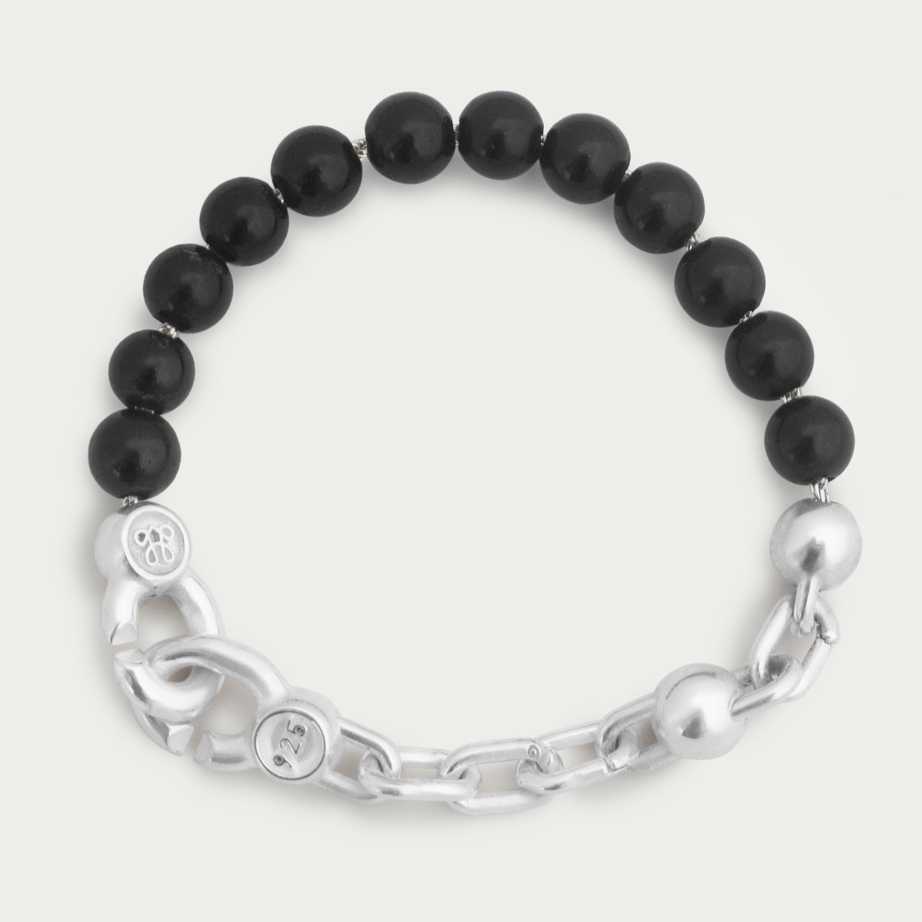 Orbe - Bracelet - Argent 925 - Onyx