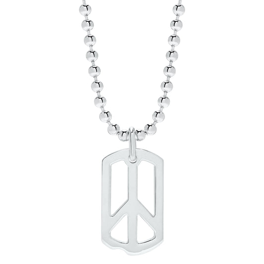 Peace///War - Necklace - 925 Sterling Silver - Gab Mc Neil