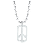 Peace///War - Necklace - 925 Sterling Silver - Gab Mc Neil