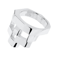 Stacked Skull - Ring - 925 Sterling Silver